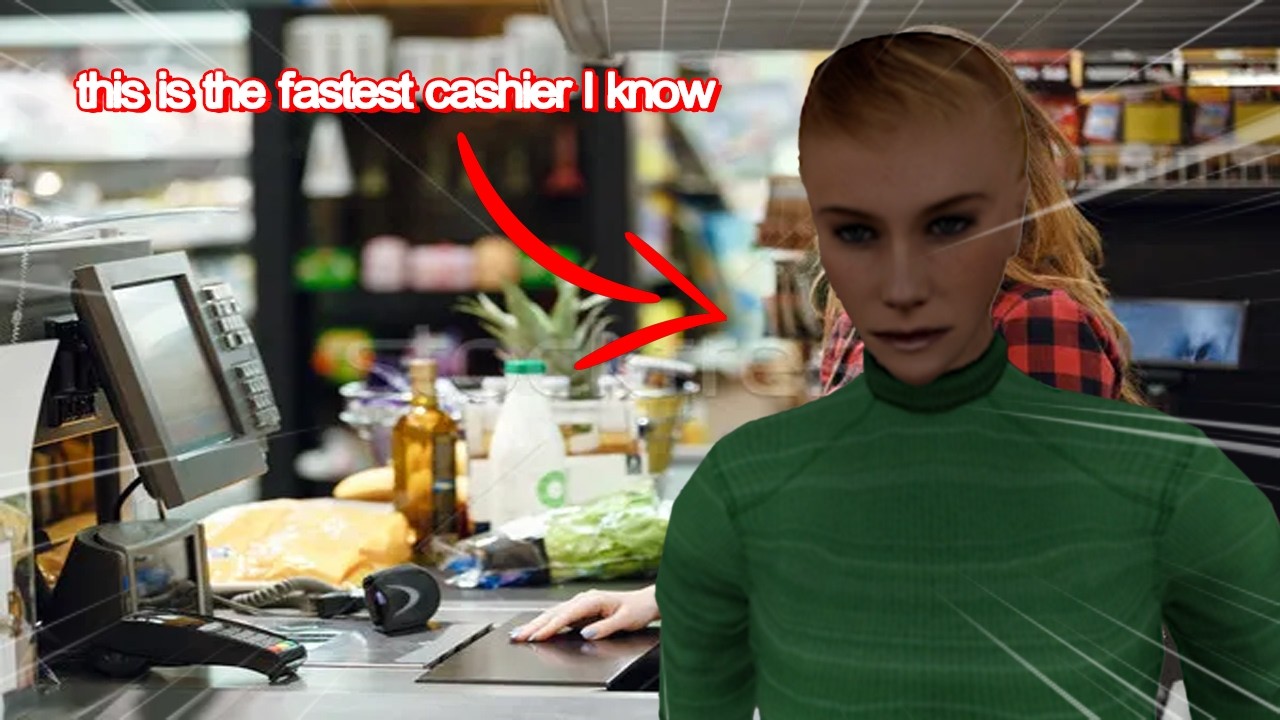 The Fastest Cashier I know | Supermarket Together - YouTube