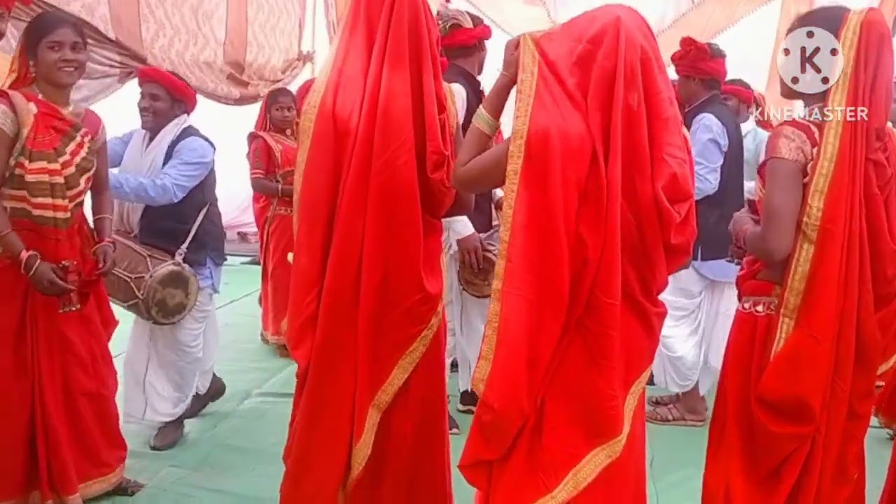 korku gadli dans khajuraho me sangrhalay 🙏🙏