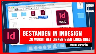 MV SOFT | Hoe InDesign bestanden linkt screenshot 1