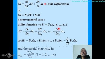 Comparative Static Analysis of General Function Models: Mathematics for Business and Economics