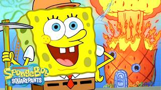 Download lagu SpongeBob Wrecking Homes in Bikini Bottom 🏠 | 45 Minutes | SpongeBob