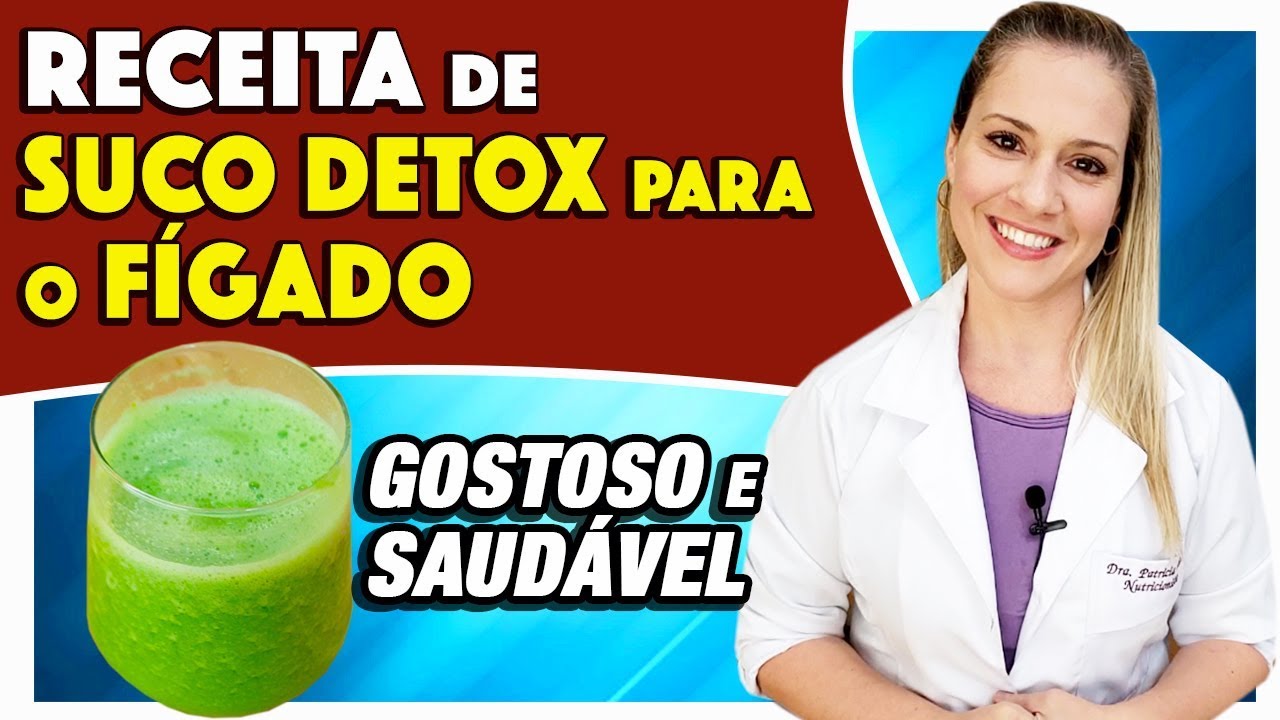 Suco Verde Detox para o Fígado [PODEROSO, GOSTOSO e SAUDÁVEL]