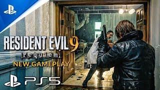 BRUTAL GAMEPLAY : RESIDENT EVIL 9 : REQUIEM GAMEPLAY DEMO #RESIDENTEVIL #REQUIEM #LEON