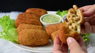 Cheese Rolls Recipe | Crispy and Cheesy Malai Boti Rolls Recipe | Chicken Cheese Rolls Recipe