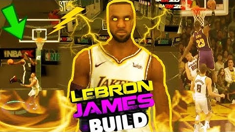 How To Make A Lebron James Build In Nba2k20 Mobile!+Animations+Face Creation