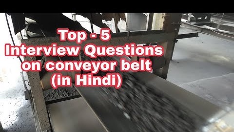 interview question on conveyor belt