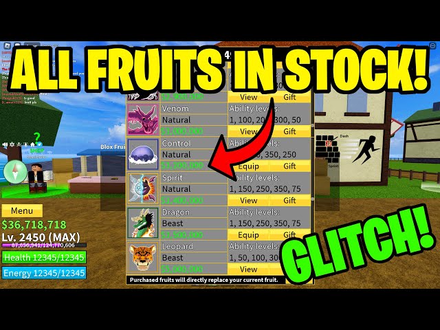 The Wiki shows that light is in stock but It is out of stock in game :  r/bloxfruits