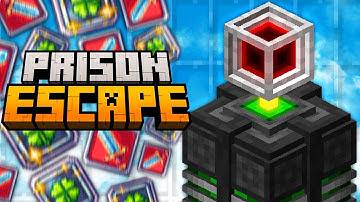 NETHER FARMS, POWAH & LASER IO LOGISTICS! Minecraft Prison Escape EP4 [Modded Minecraft SkyBlock]