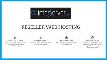 InterServer Reseller Web Hosting