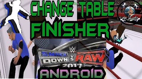 How to change table finisher in svr11 android by Mr.Rahul