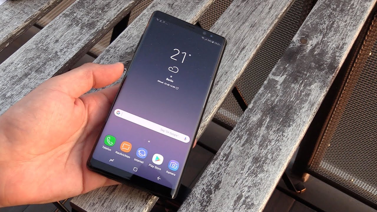 Samsung Galaxy Note 8 Экран