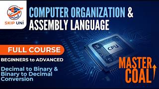 COAL Lec-14: Decimal to Binary & Binary to Decimal Conversion | Number System Conversions | @SkipUNI