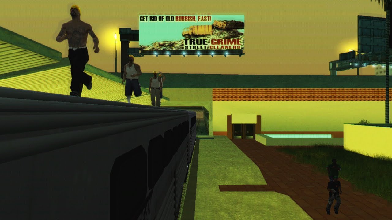 San Andreas Follow The Train Mission