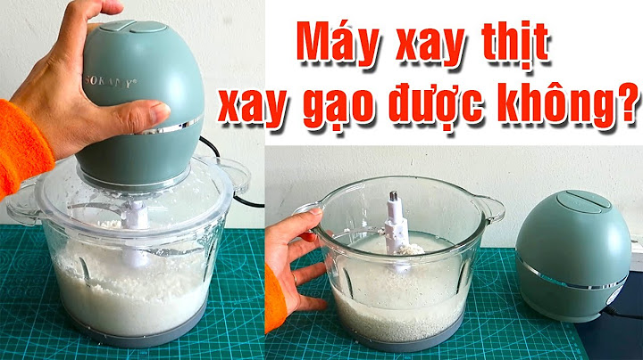 Máy xay sinh to philip có xay thịt được không