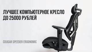 видео: Лучшее компьютерное кресло до 25000 рублей. Cougar Speeder Ergonomic. картинка: Лучшее компьютерное кресло до 25000 рублей. Cougar Speeder Ergonomic.