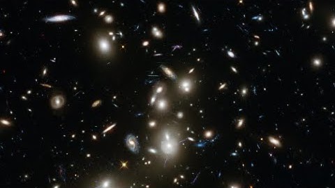 Zoom into Pandora’s Cluster (Abell 2744) | James Webb Space Telescope | 4 billion light-years away