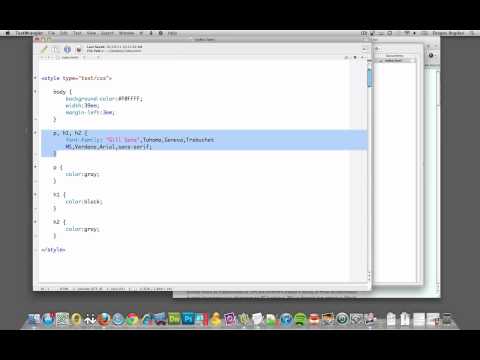 (21/25) Grouping HTML Tags in CSS