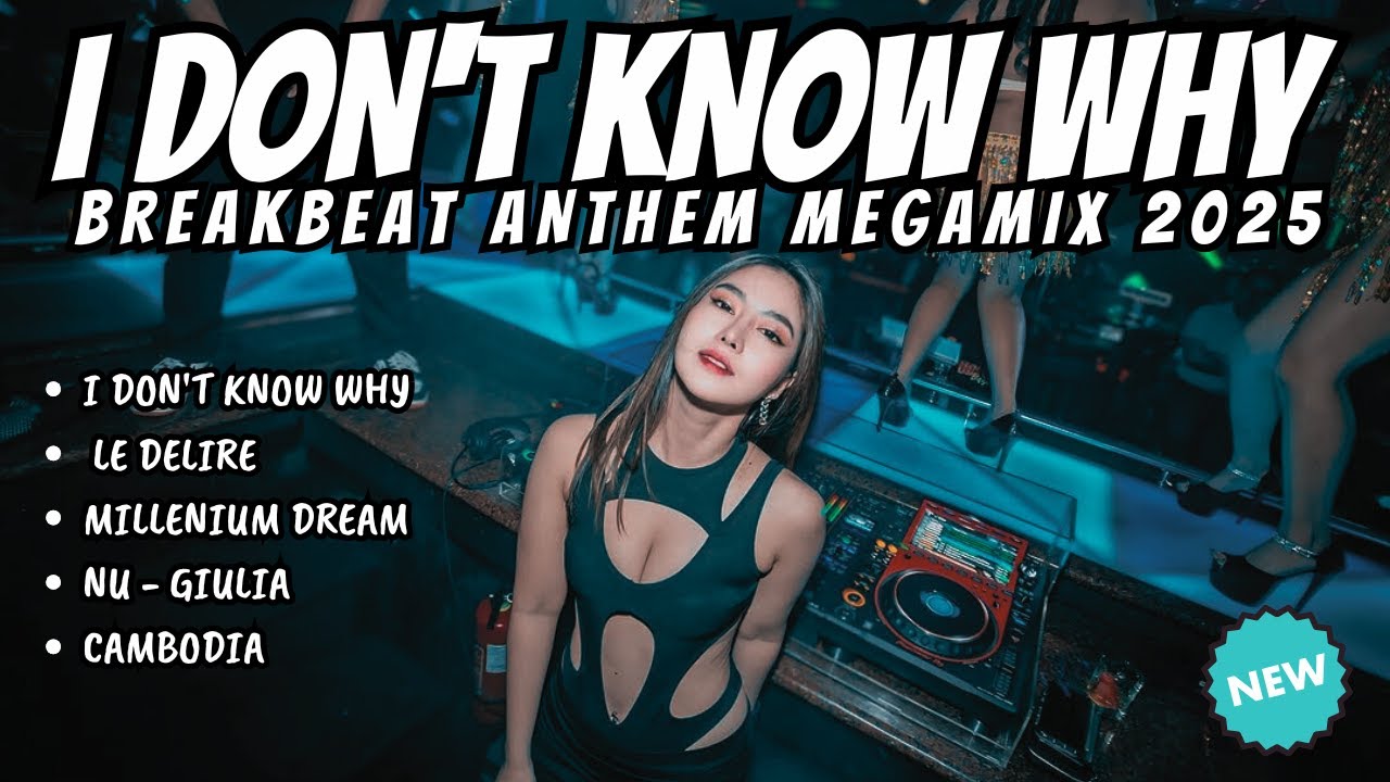 Dj I Don't KnowWhy Breakbeat Remix Full Bass - брейкбит Anthem Megamix - Dj Breakbeat 2025