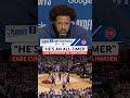 Cade had high praise for James Harden