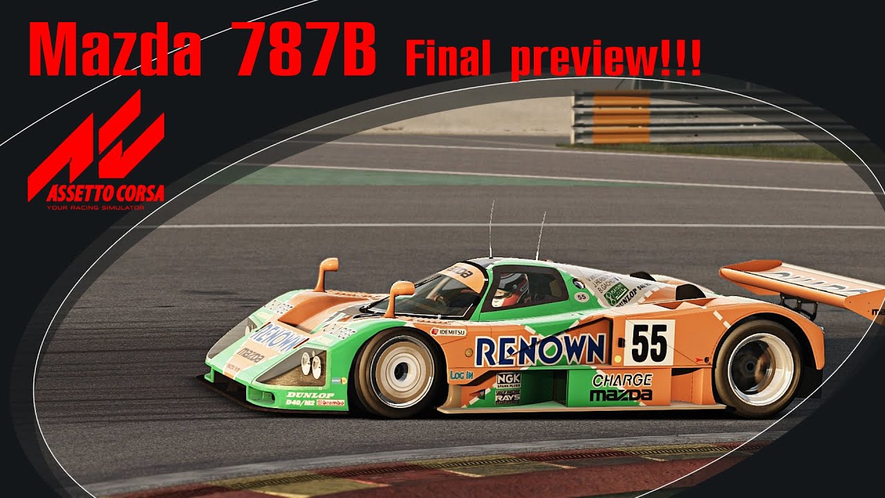 Mazda 787b 3d model