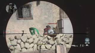 Nice HDR Sniper Rifle Double Kill Modern Warfare Multiplayer