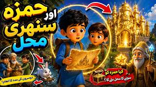 Hamza Found a Golden Castle! 😱🏰 | Urdu/Hindi Story for Kids