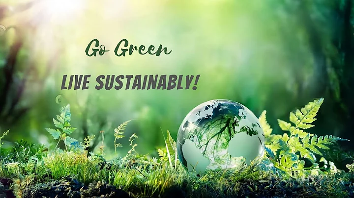 The Green Revolution: Embracing Sustainable Living for a Better Future! 🌿 #ecofriendlyliving