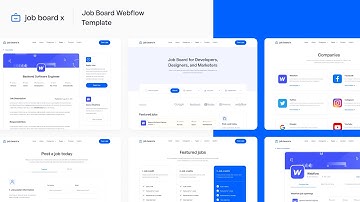 Job Board X - Job Portal Webflow Template | BRIX Templates