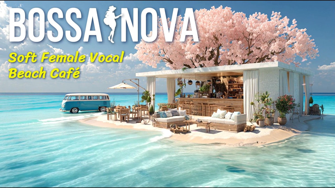 作業用BGM ボサノバ 春カフェBGM 海カフェで癒される女性ボーカル カフェBGM (3h)