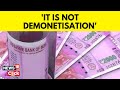 Exclusive nripendra misra former principal secretary on 2000 notes ban news  english news news18