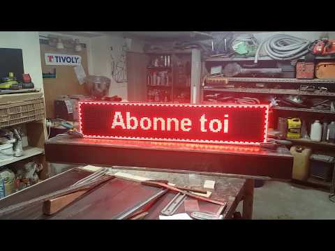 Vidéo: Comment Faire Un Affichage LED