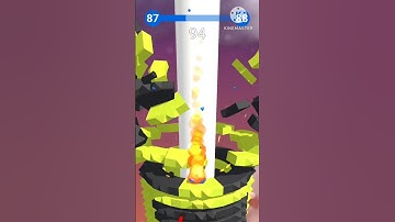 Stack Ball Gameplay || Level 87 || #shorts #trendingshorts #ytshorts