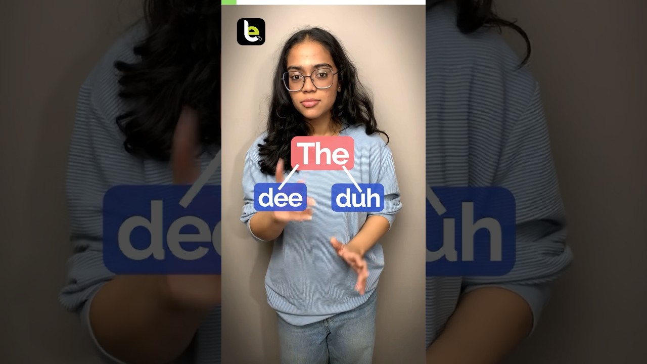 How To Pronounce &lsquo;THE&rsquo; - dee or duh | Master English Pronunciation #howtopronounce #pronunciation
