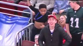 76ers Fans Have A Hilarious Dance Off