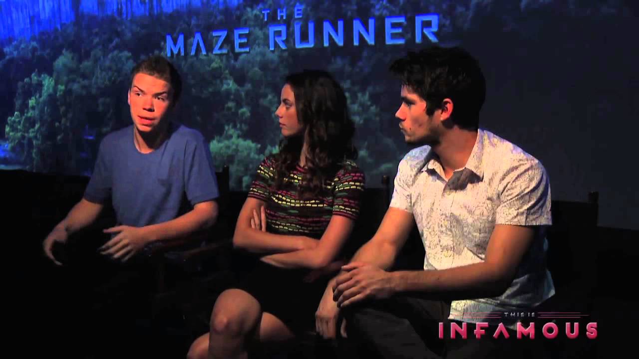 Maze Runner Scorch Trials Cast Interview  Dylan O'Brien, Kaya Scodelario,  Thomas Brodie-Sangster 