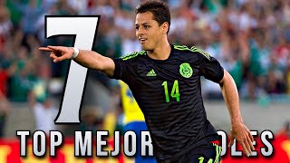 Los 7 MEJORES GOLES de Javier Hernández con Selección Mexicana