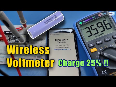 Wireless Voltmeter Electronics