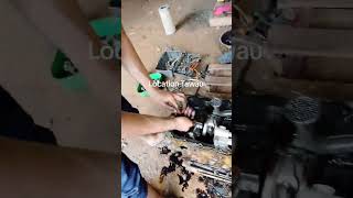 caterpillar engine compactor CS533E Engine pecah Berpunca Overheating #shortvideo