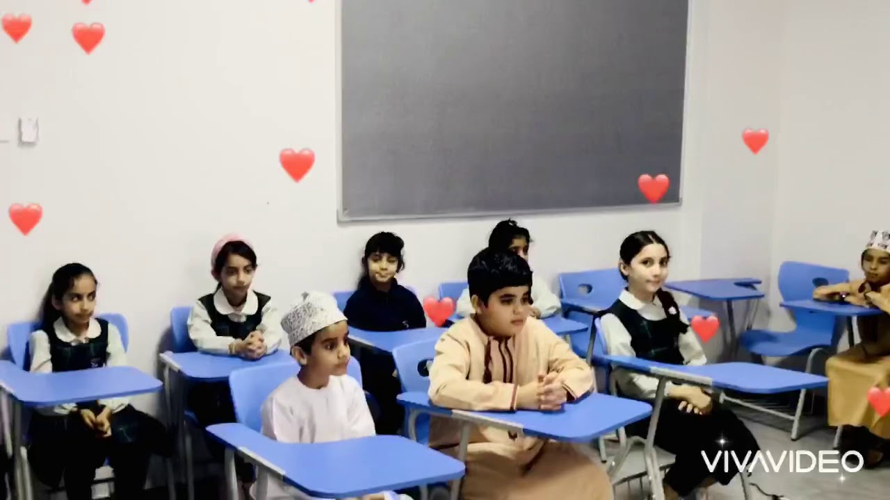 نشيد الصوم الصف الثاني  سلطنه عمان تدريب  الاستاذه ايناس أحمد