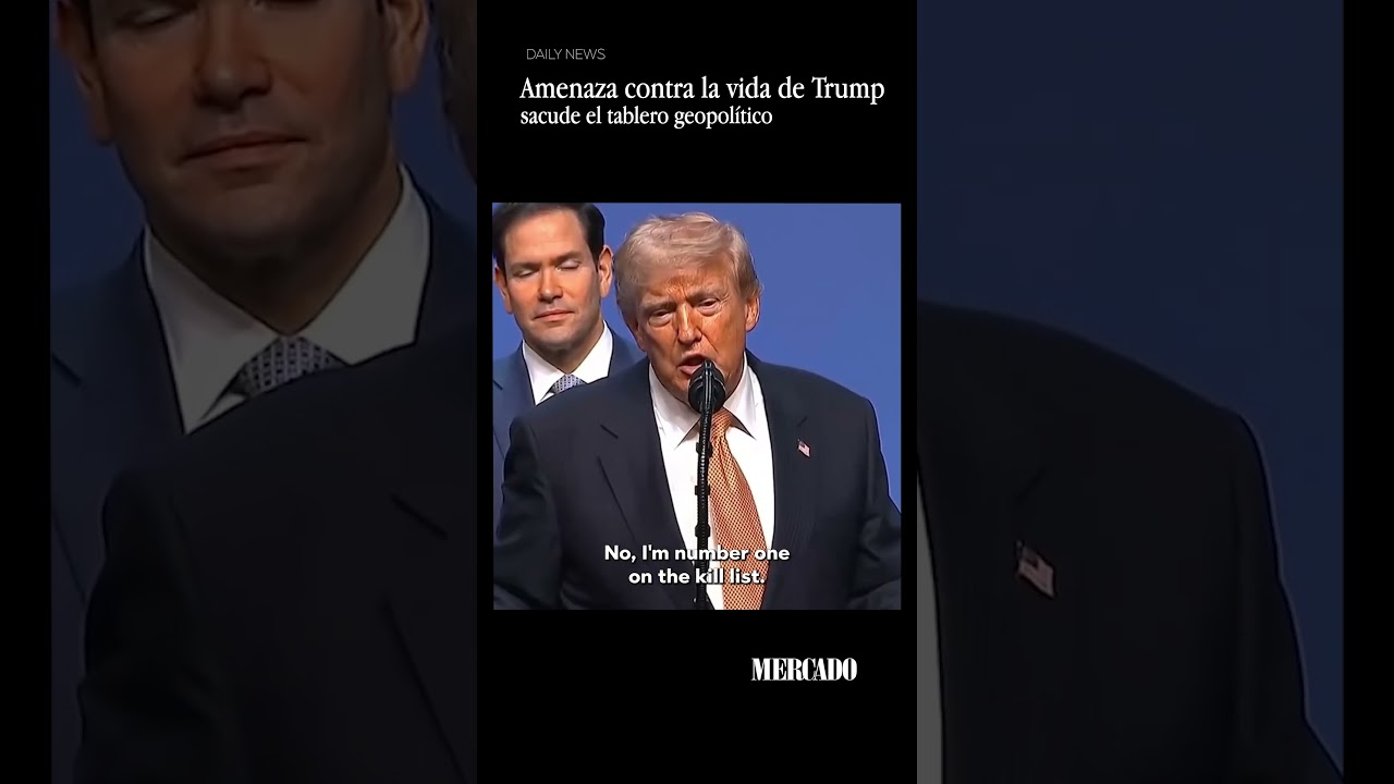 Amenaza contra la vida de Trump sacude el tablero geopolítico