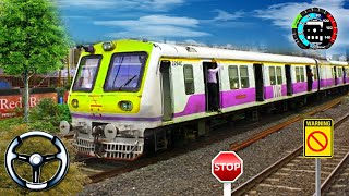 Mumbai Local Train Driving Simulator Gameplay | Indian Fast Local Train - Android Gameplay screenshot 5