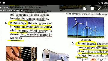 Class 5 Science Ch.11(Work and Energy Part 2) Ranu Yadav