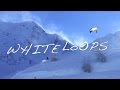 White loops  alex robin snowkite film 2014