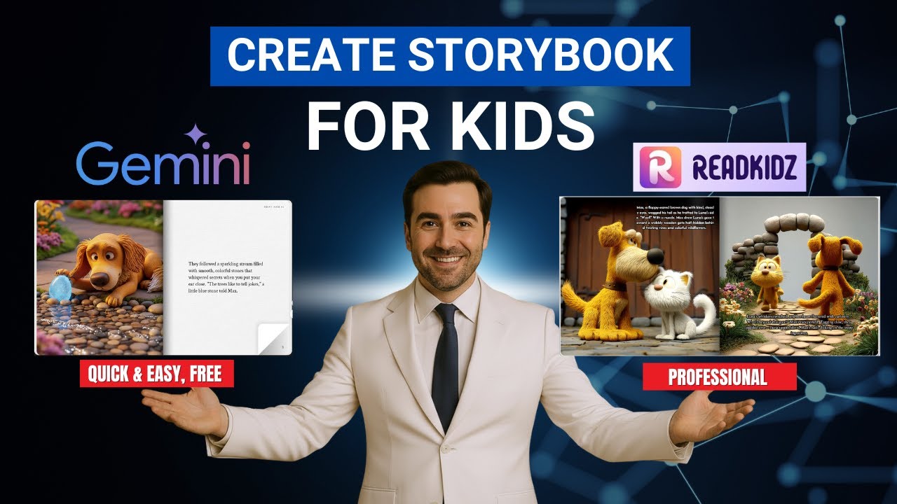 Best AI Storybook Creator? Gemini AI vs Readkidz AI | How to Make Money ...
