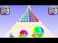 Marble Run, Jelly Run 2048, Merge Balls 2024 - Top TikTok Gameplay Video Satisfying Mobile Games cmv