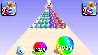 Marble Run, Jelly Run 2048, Merge Balls 2024  Top TikTok Gameplay Video Satisfying Mobile Games cmv