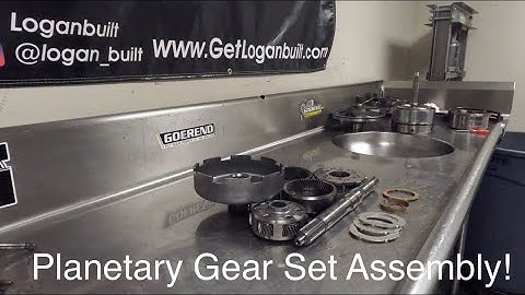 Loganbuilt 47/48re DIY Kit Step 7: Gear Set Assembly