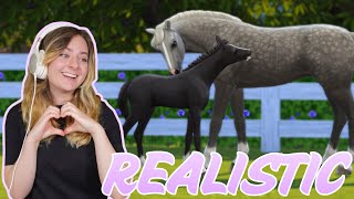 Breeding Realistic Horses In Sims 4 - Horse Ranch Pinehaven