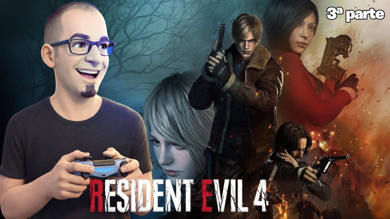 Live de Resident Evil 4 Remake - 4ª PARTE | BORA JOGAR!!!!