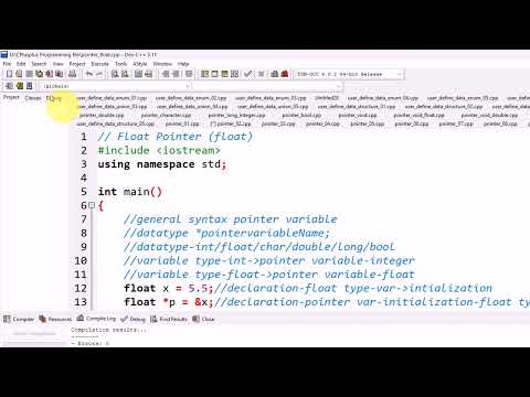 Lecture-79| Pointer| Float Pointer Declaration and Initialization| Pashto